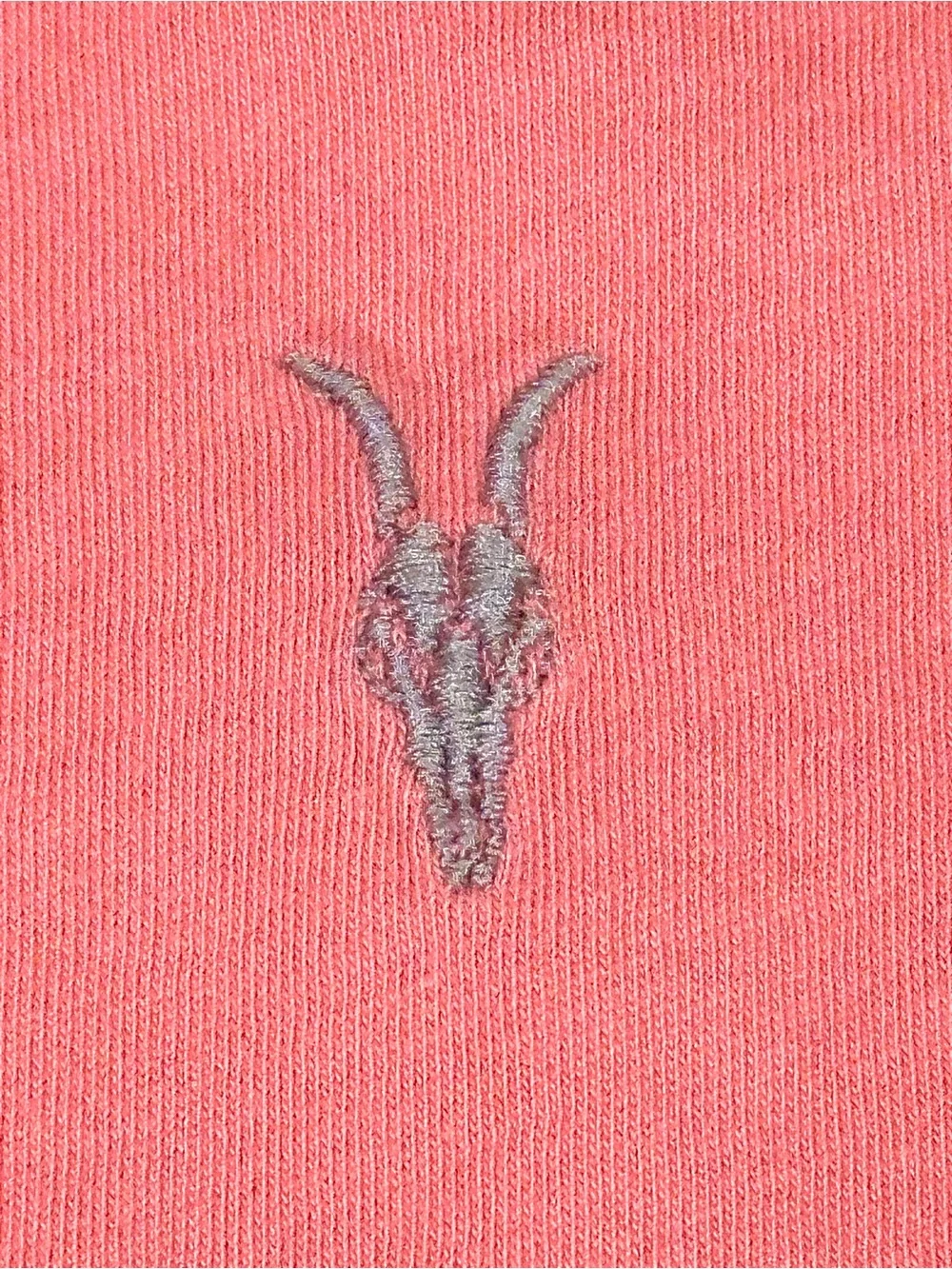 All Saints Men’s T Shirt Large L Shirt Sleeve Salmon Color
